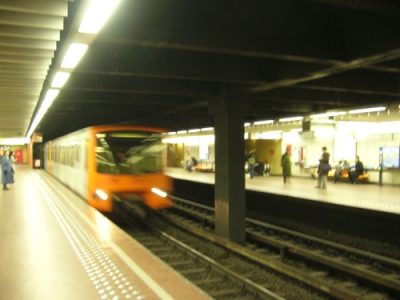 Briuselio metro traukinys