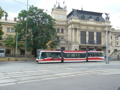 Tramvajus Brno (Čekija) centre
