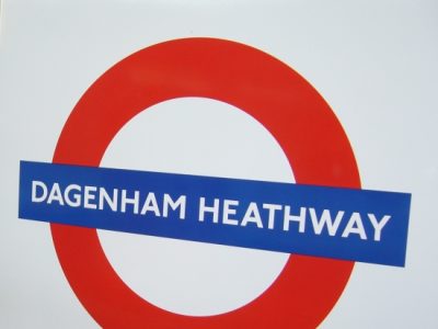 Londono metro stoties iškaba