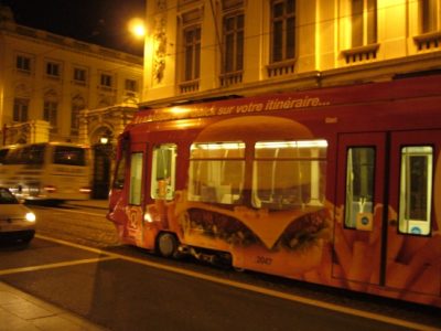 Naktinis tramvajus Briuselyje