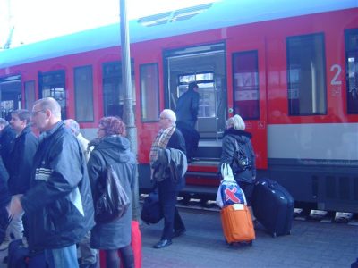 Traukinys į oro uostą