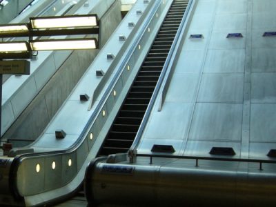 Londono metro stotis verslo kvartale